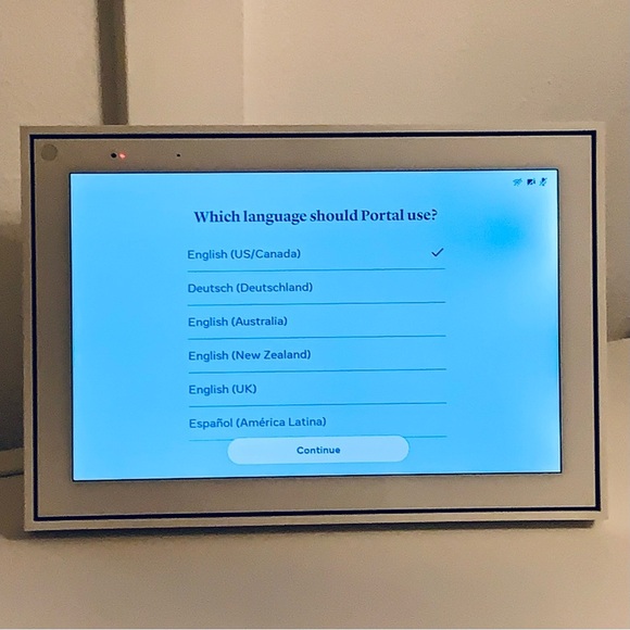 Meta Facebook Portal Video Calling Touch Screen 10” White Smart Alexa Messenger - Picture 13 of 16